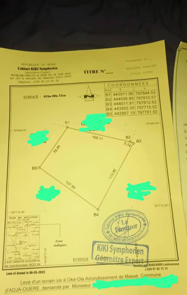Lire la suite à propos de l’article Terrain a vendre : Un hectare